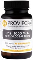 Vitamine B12 1000 mcg methylcobalamine - thumbnail