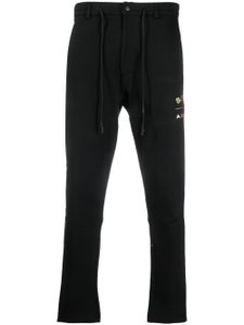 BOSS pantalon de jogging à logo imprimé - Noir