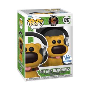 Dug Days POP! Disney Vinyl Figure Dug with Headphones Funko Exclusive 9cm