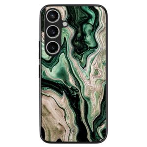 Samsung Galaxy A35 hoesje - Green waves