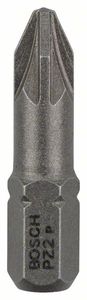 Bosch Accessoires Bit extra-hard PZ 2, 25 mm 25st - 2607001560