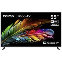 Dyon iGoo-TV 55U LED-TV 139 cm 55 inch Energielabel F (A - G) UHD, Smart TV, DVB-C, DVB-S2, DVB-T2, CI+*, WiFi Zwart - thumbnail