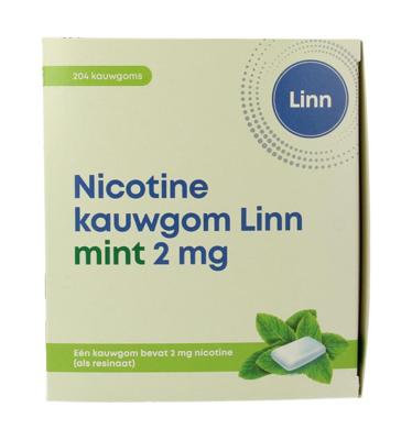 Nicotine kauwgom 2mg mint