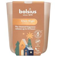 Bolsius - Silent Night - Geurkaars - 6 Stuks - 25 Branduren - 8,0 x 7,3 cm - Met natuurlijke extracten - Bevat veganistische was - Zonder palmolie