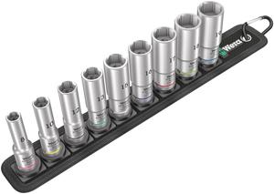 Wera Belt B Deep 1 Doppen set, met 3/8" -aandrijving, 9-delig dopsleutel