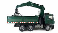 Amewi 22568 Arocs Kranwagen 1:14 Elektro RC truck RTR Incl. accu en laadkabel, Met geluidsfunctie, Met lichteffect - thumbnail