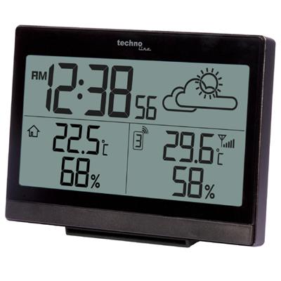 Techno Line WS 9252 WS 9252 Draadloos weerstation Aantal sensoren max.: 3