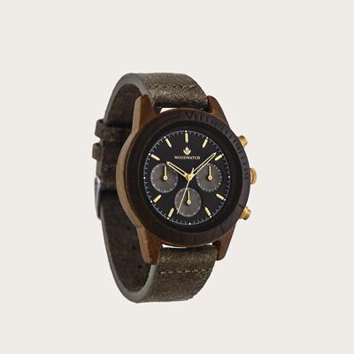 Houten Horloge Cosmic Night Khaki Houten Horloge Cosmic Night Khaki