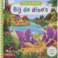 Deltas Boek Kijk en Ontdek Bij de Dino's - thumbnail