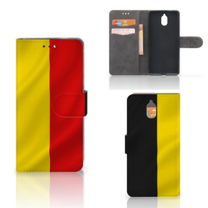 Nokia 3.1 (2018) Bookstyle Case Belgische Vlag