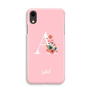 Pink Bouquet: iPhone XR Volledig Geprint Hoesje