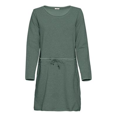 Sweatjurk, jade-gemêleerd 36/38