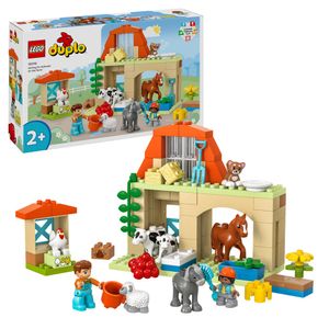 LEGO DUPLO dieren verzorgen op de boerderij 10416