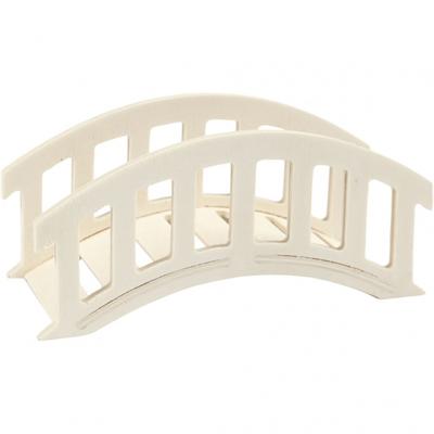 Creotime brug hout 15 x 6 x 7 cm blank per stuk Creotime brug hout 15 x 6 x 7 cm blank per stuk