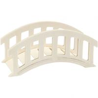 Creotime brug hout 15 x 6 x 7 cm blank per stuk