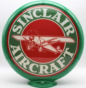 Sinclair Aircraft Benzinepomp Bol