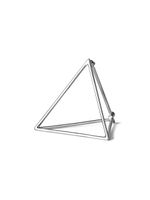 Shihara Triangle Earring 25 - Métallisé