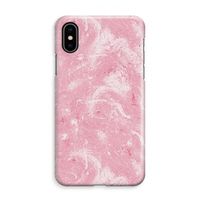 Abstract Painting Pink: iPhone XS Max Volledig Geprint Hoesje - thumbnail