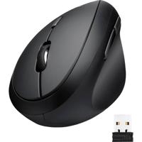 Perixx PERIMICE-619 Ergonomische muis Bluetooth Zwart 1000 dpi, 1600 dpi, 2400 dpi Geluidsarme toetsen - thumbnail