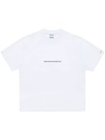 Marcelo Burlon County of Milan slogan-print cotton T-shirt - Blanc - thumbnail