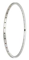 E str20 velg 28 inch (622) 36 gaats remrand zilver - thumbnail