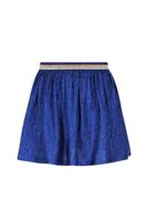 Like Flo winter rok meisjes - blauw - Holly - metallic