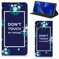 Huawei P Smart (2019) Design Case Flowers Blue DTMP