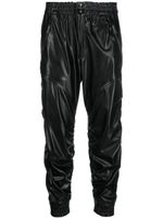 MARANT ÉTOILE ruched cropped trousers - Noir