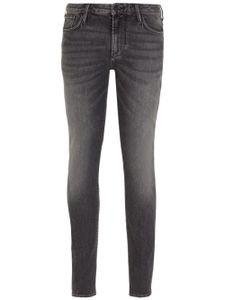 Emporio Armani J06 low-rise slim-fit jeans - Noir