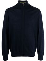 Paul Smith cardigan fin en laine mérinos - Bleu