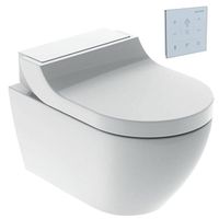 Geberit AquaClean Tuma Comfort douchewc Spoelrandloos Wand met wandbediening Glans wit SW87551 / SW107038