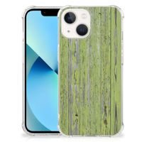 iPhone 13 mini Stevig Telefoonhoesje Green Wood - thumbnail