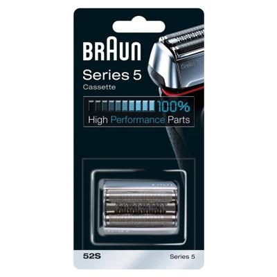 Braun Series 5 52S Elektrisch Scheerapparaat Reservekop Cassette – Zilver Braun Series 5 52S Elektrisch Scheerapparaat Reservekop Cassette – Zilver