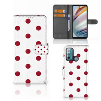 Motorola Moto G60 Book Cover Cherries