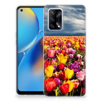 OPPO A74 4G TPU Case Tulpen