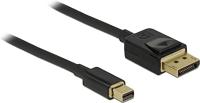 Delock Kabel MiniDisplayPort (St) DisplayPort (ST) 8K 60Hz gecertificeerd