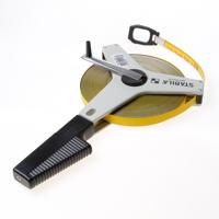 Stabila 11178 rolmaat 50 m Polyamide Zwart, Wit