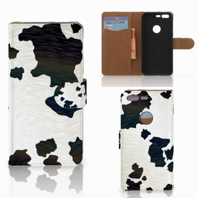 Google Pixel Telefoonhoesje met Pasjes Koeienvlekken Google Pixel Telefoonhoesje met Pasjes Koeienvlekken
