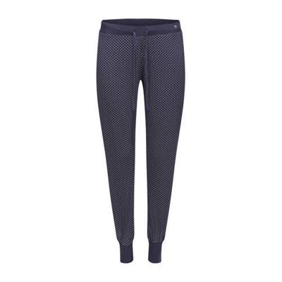 ESPRIT Women Bodywear loungebroek met stippen donkerblauw