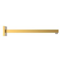 Douchearm Tres Exclusive | 40 cm | Wandmontage | Messing | Vierkant | 24k Goud mat