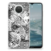 Silicone Back Case Nokia G20 | G10 Skulls Angel - thumbnail