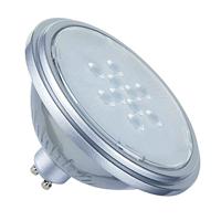 SLV QPAR111 GU10 LED Leuchtmittel, 7W, 4000K, CRI90, 40°, silber (1005296)