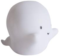 A Little Lovely Company nachtlamp Spookje junior 13 cm PVC wit