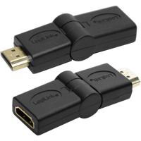 LogiLink AH0011 HDMI Adapter [1x HDMI-stekker - 1x HDMI-bus] Zwart - thumbnail