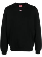 Diesel sweat à patch logo - Noir - thumbnail