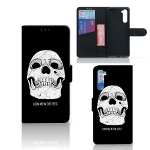 Telefoonhoesje met Naam OnePlus Nord Skull Eyes