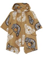 Burberry Kids cape à imprimé Thomas Bear - Marron