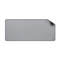 Logitech Desk Mat - Studio Series, multifunctionele grote bureauonderlegger, verlengde muismat, bureaubeschermer met antislip laag, morsbestendig, duurzaam ontwerp - Grijs