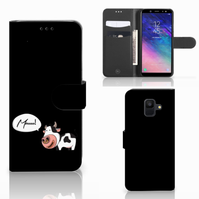 Samsung Galaxy A6 2018 Leuk Hoesje Cow