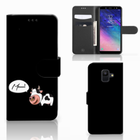 Samsung Galaxy A6 2018 Leuk Hoesje Cow